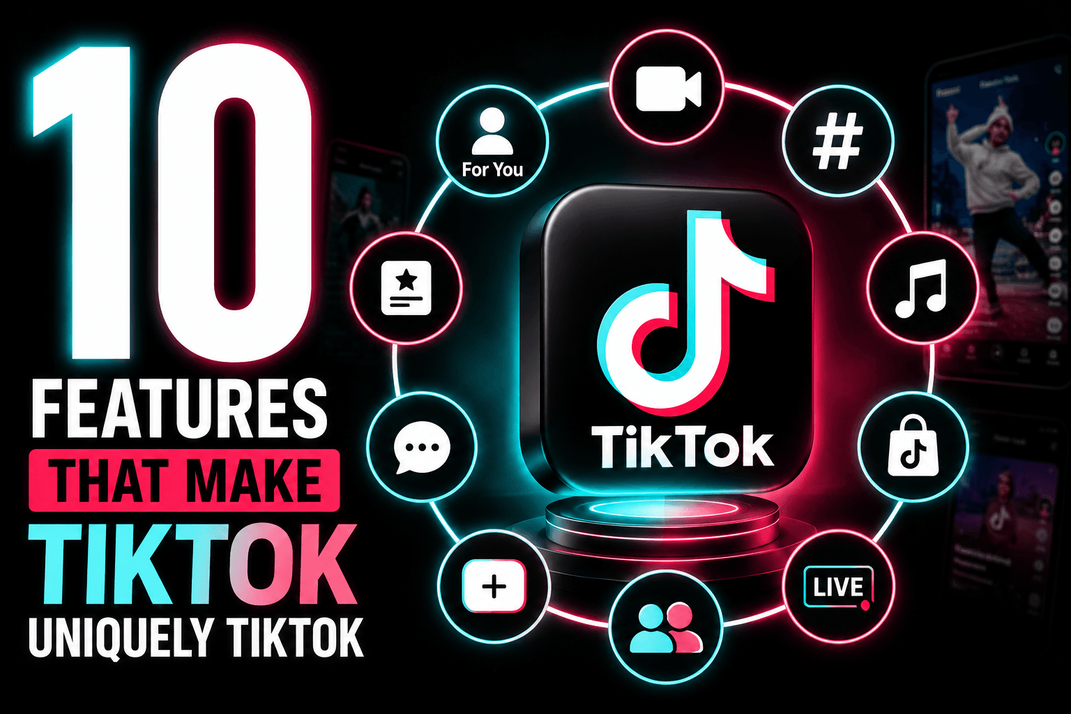 10 features that make TikTok unique