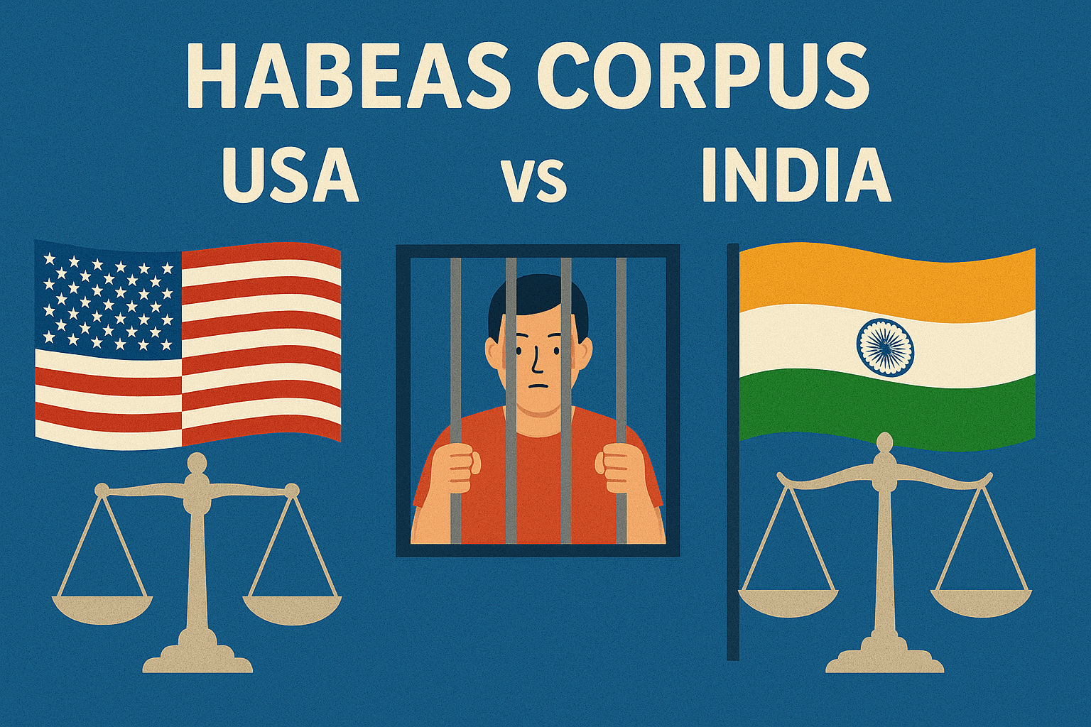 Comparative Analysis of Habeas Corpus: India vs. USA