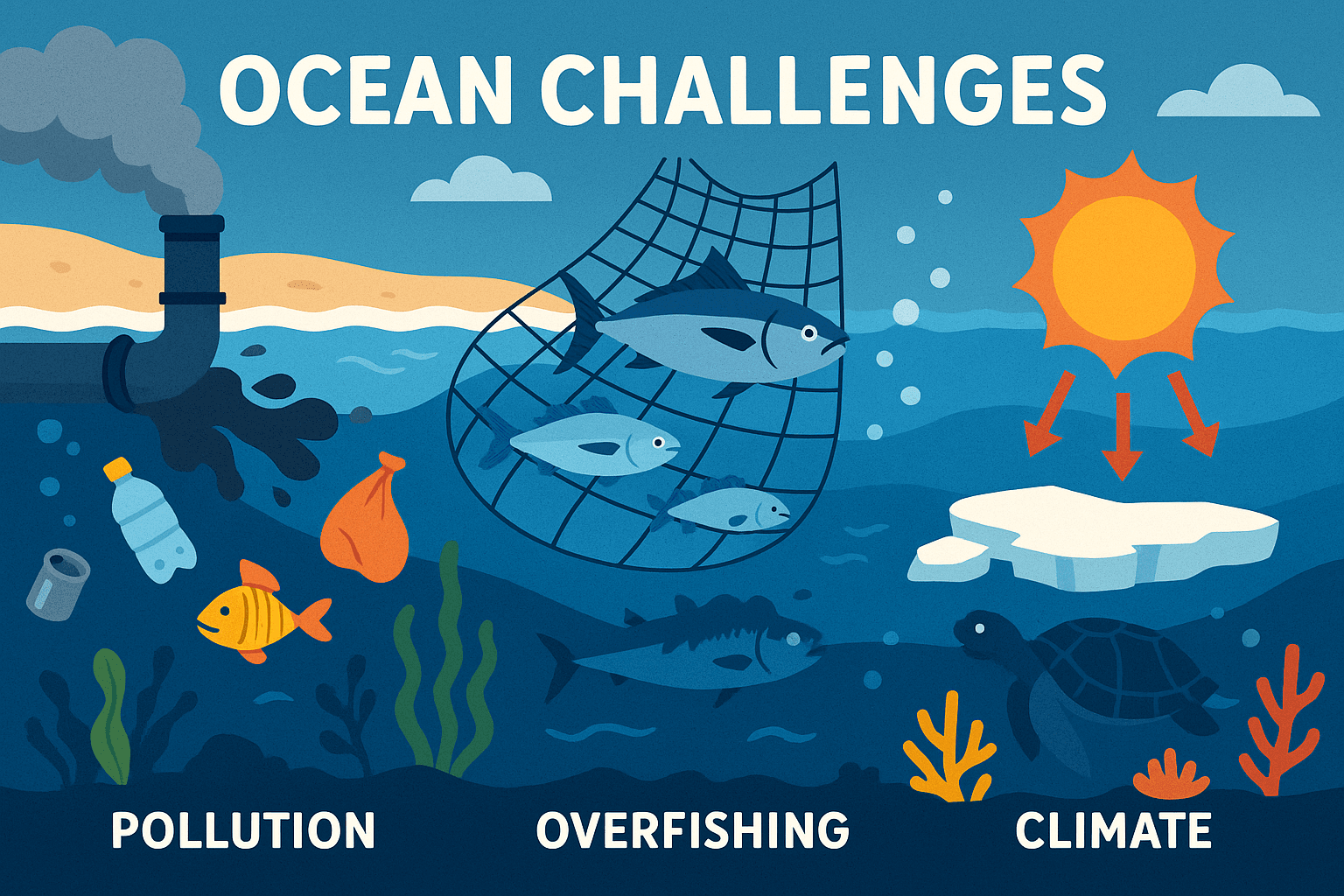 Ocean Challenges: A Multi-Stakeholder Crisis