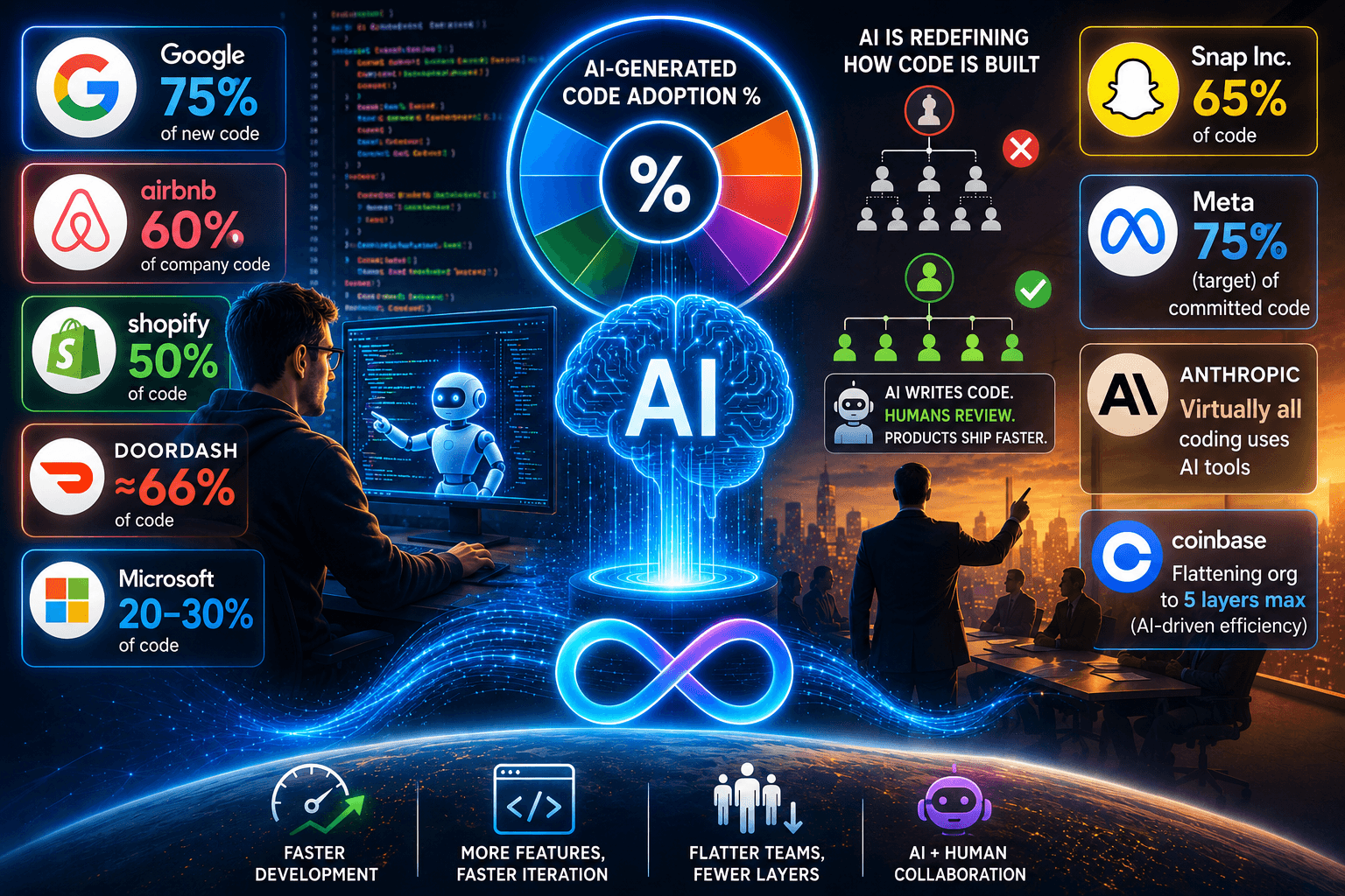 AI Is Writing the Internet: Airbnb Says 60% of Its Code Is AI-Generated