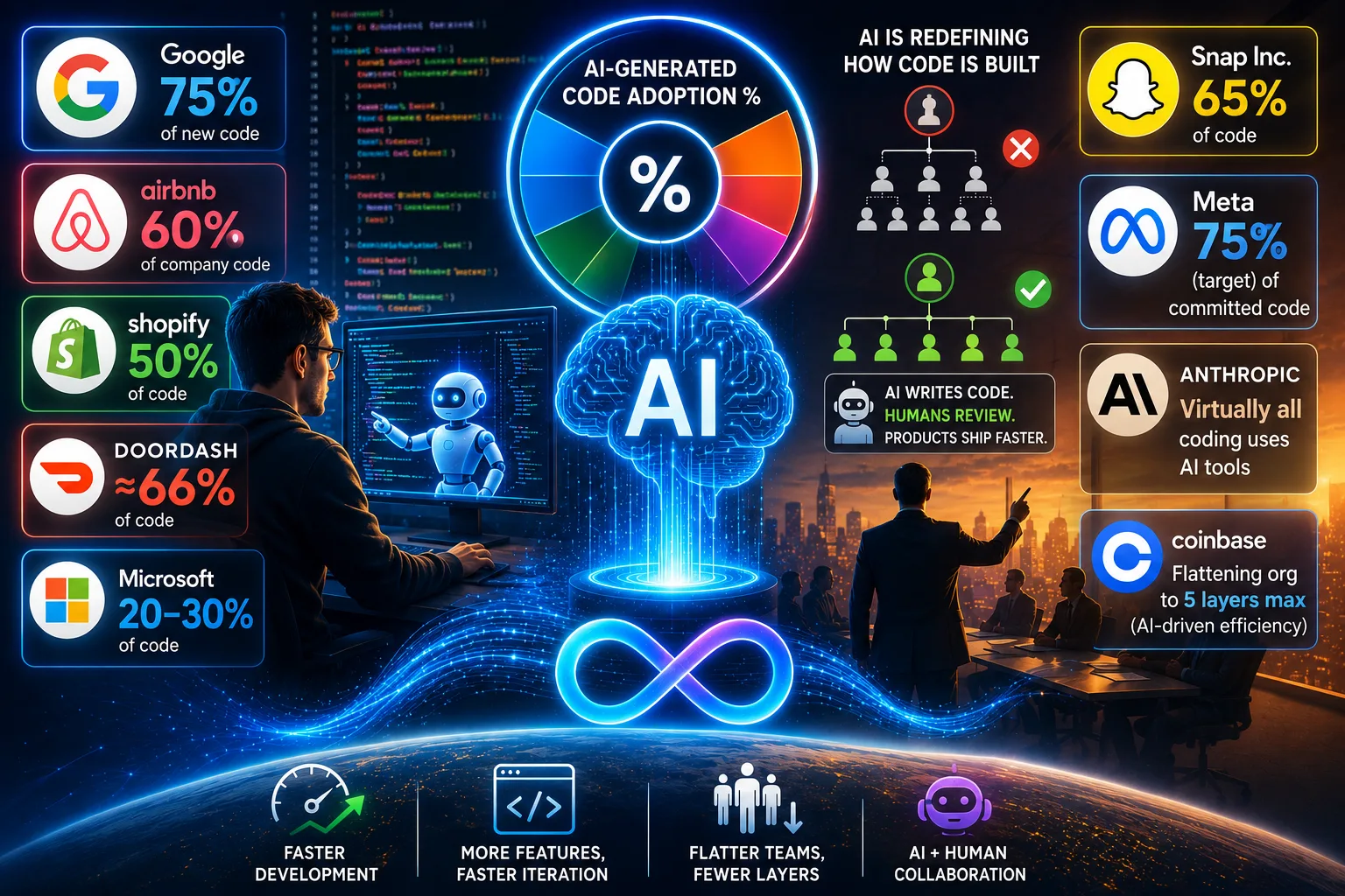 AI Is Writing the Internet: Airbnb Says 60% of Its Code Is AI-Generated