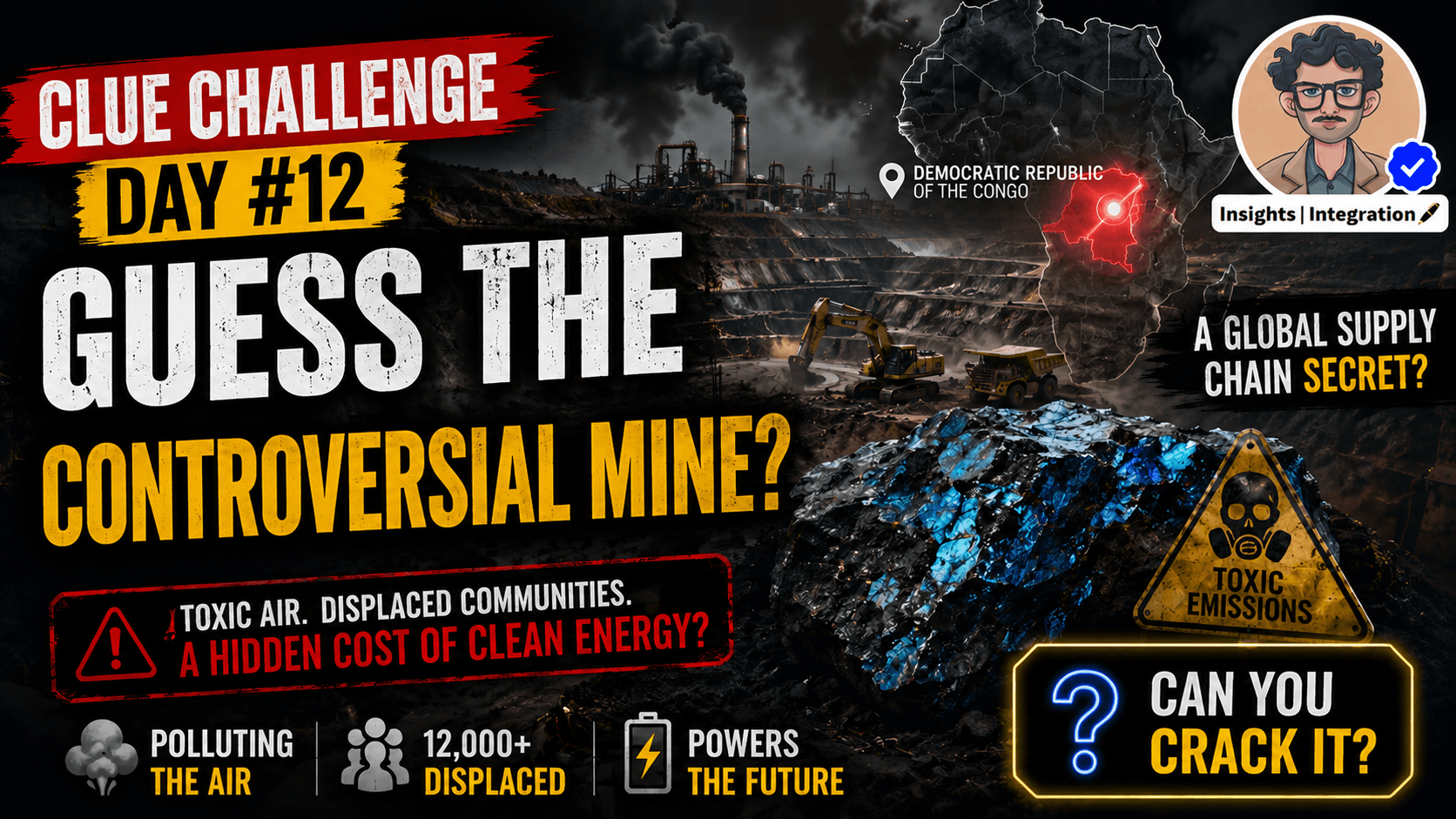 Clue Challenge Day #12: Guess the controversial mine?
