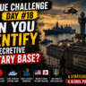 Clue Challenge Day #18: Can You Identify the Secretive Military Base?