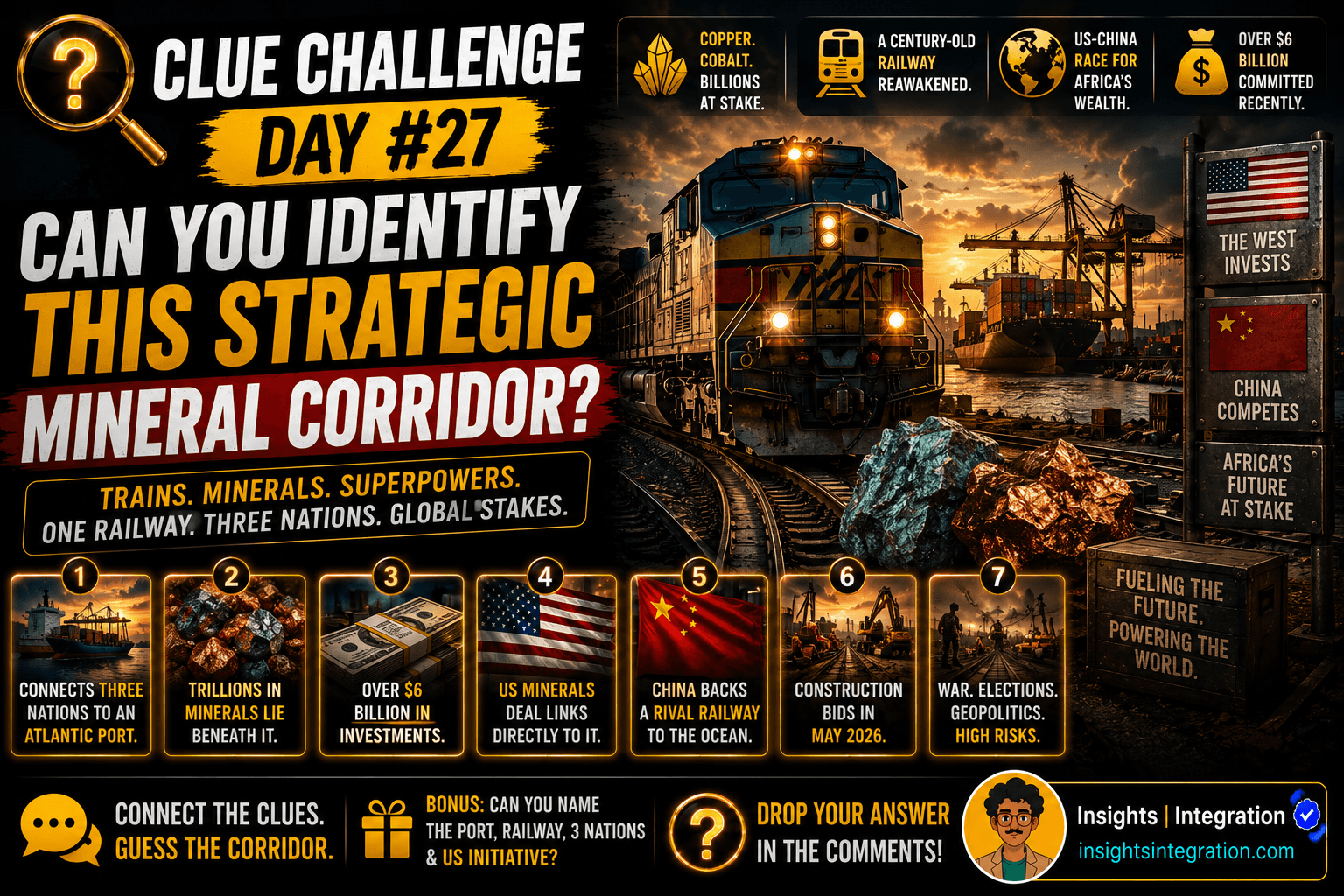 Clue Challenge Day #27: Can You Identify This Strategic Mineral Corridor?