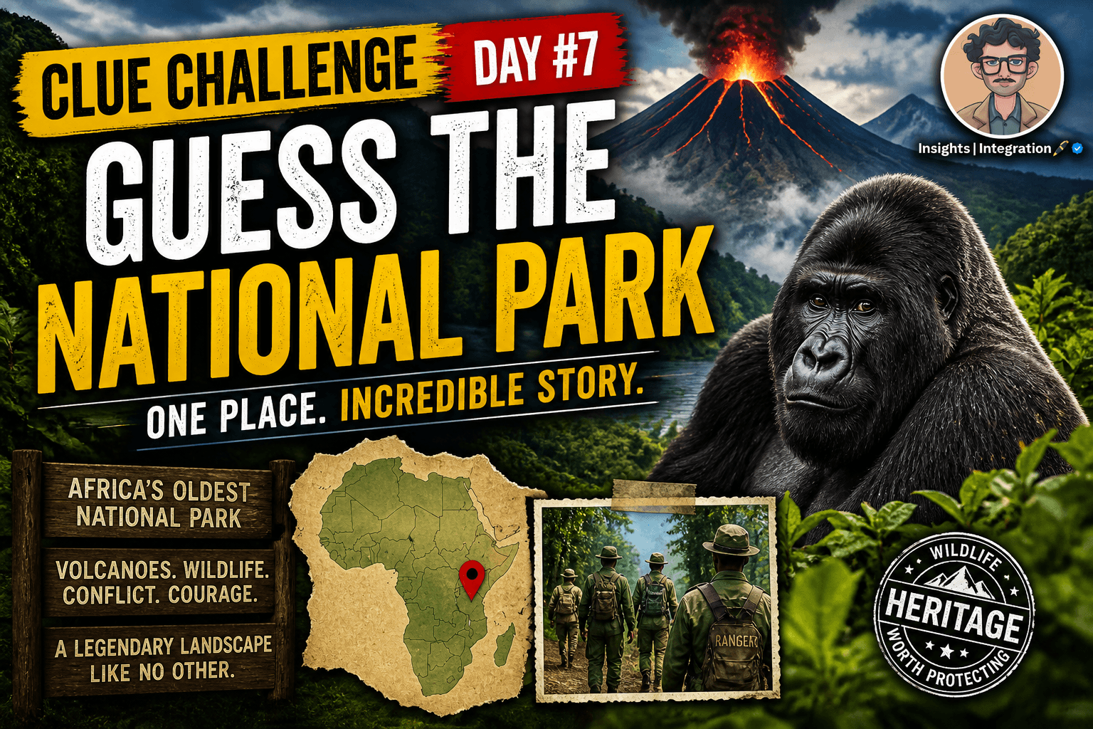 Clue Challenge Day #7: Guess the National Park?