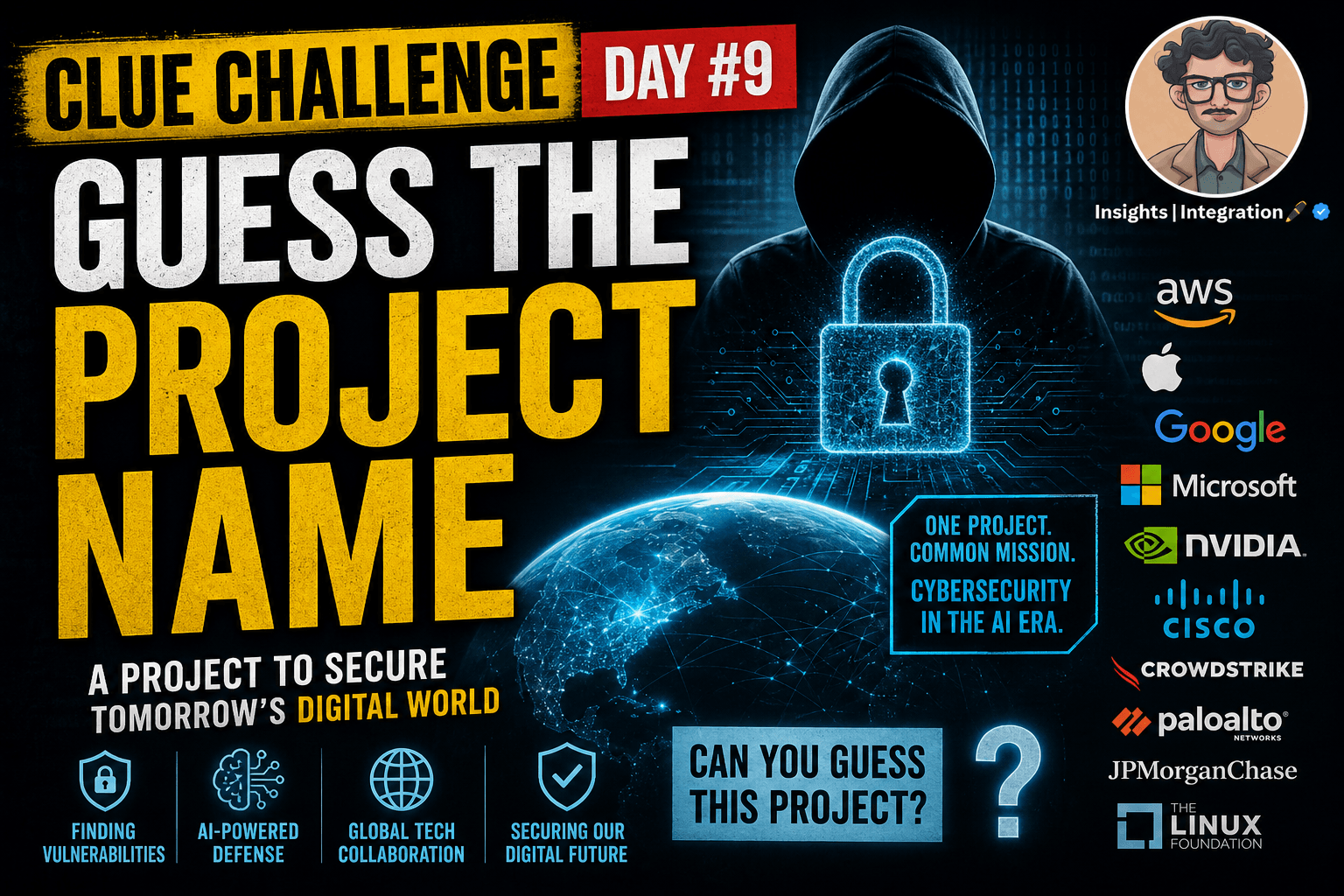 Clue Challenge Day #9: Guess the Project Name Transforming Cybersecurity