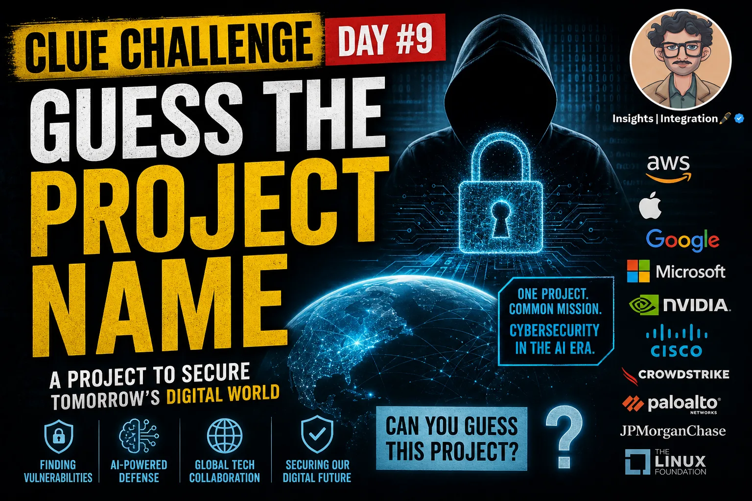 Clue Challenge Day #9: Guess the Project Name Transforming Cybersecurity
