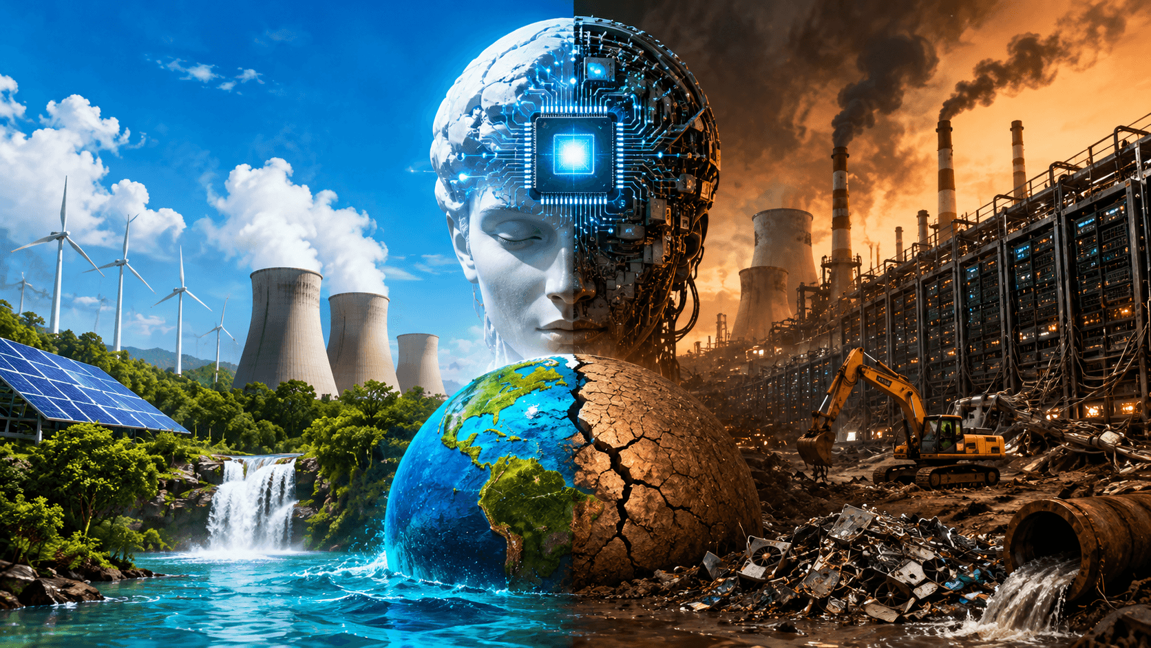 The Hidden Cost of AI: Electricity, Water, E-Waste, and the Resources Powering the AI Boom