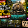 Clue Challenge Day #51: Scientists Say This Animal Could Help Fight Climate Change. Can You Name It?