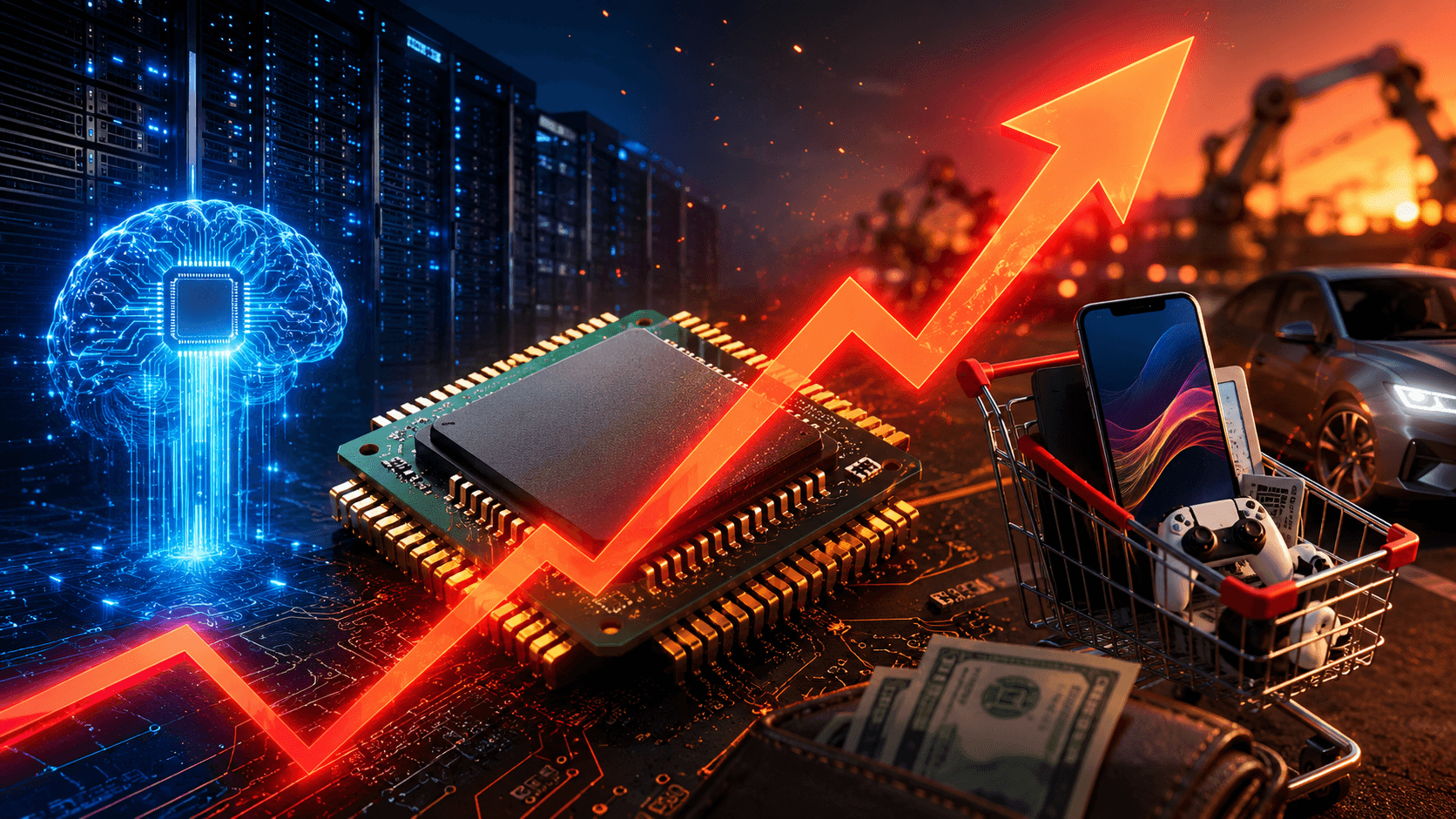 Chipflation Explained: How AI Is Making Smartphones, PCs and Electronics More Expensive