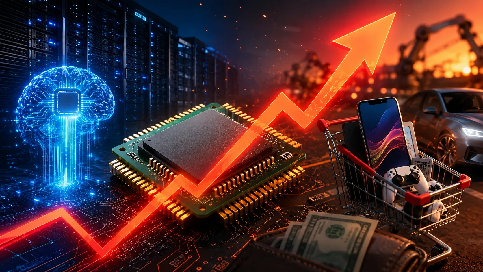 Chipflation Explained: How AI Is Making Smartphones, PCs and Electronics More Expensive