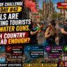 Clue Challenge Day #42: Locals Are Spraying Tourists With Water Guns. Which Country Has Had Enough?