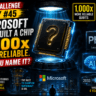 Clue Challenge Day #45: Microsoft Just Dropped a 1,000x More Reliable Quantum Chip. Can You Name It?