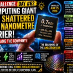Clue Challenge Day #62: A Computing Giant Just Shattered the 1 Nanometre Barrier. Can You Name the Company?