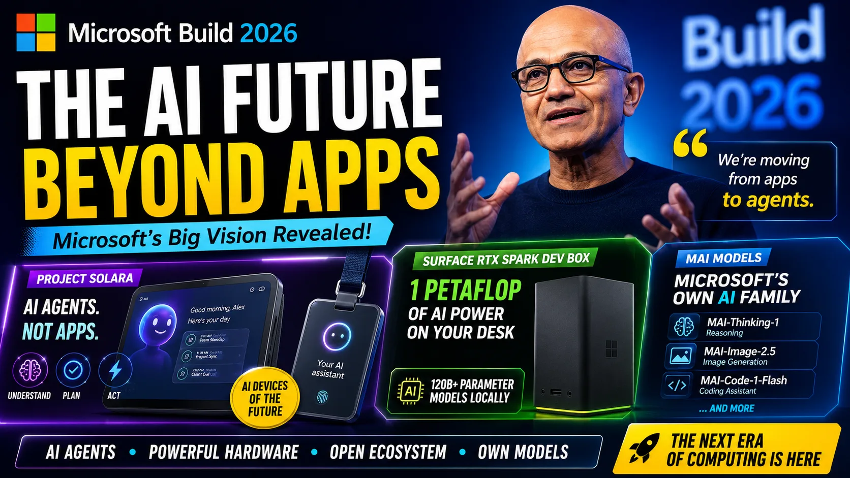 Microsoft Just Revealed Its Biggest AI Vision Yet — And It Could Change Computing Forever