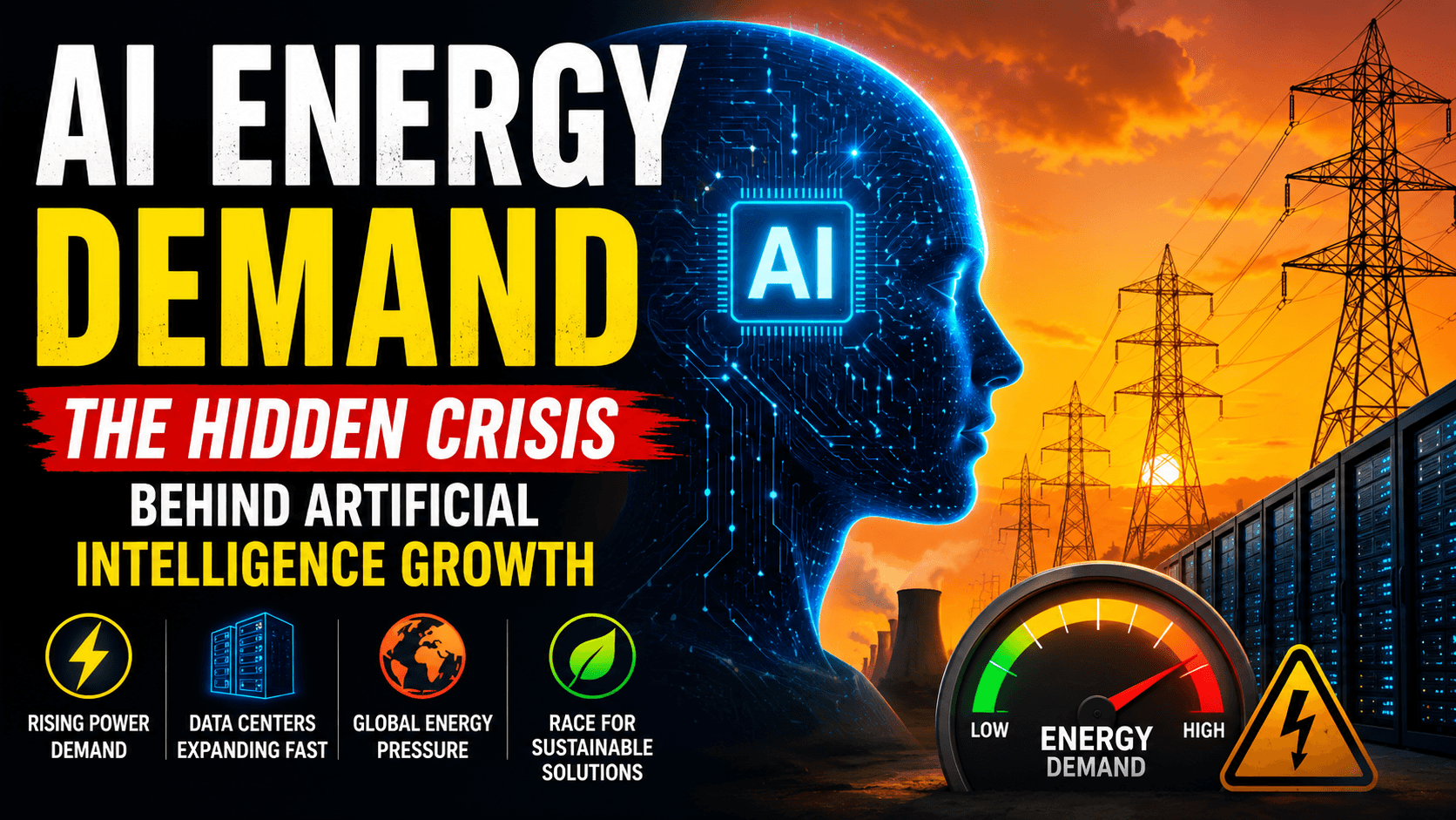 Artificial Intelligence Energy Consumption Explained: The Growing Electricity Challenge