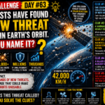 Clue Challenge Day #63: Scientists Have Found a New Threat Hidden in Earth's Orbit. Can You Name It?