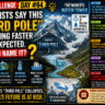 Clue Challenge Day #64: Scientists Say This "Third Pole" Is Melting Faster Than Expected. Can You Name It?