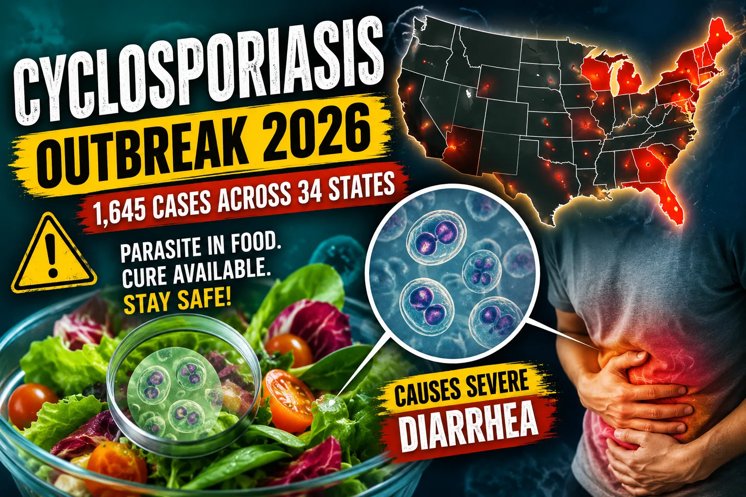 The Hidden Parasite in Your Salad? Understanding the Cyclosporiasis Outbreak 2026