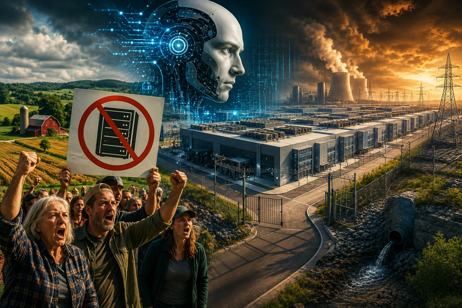 America’s Data Center Rebellion: Communities Dig In Against AI’s Massive Footprint