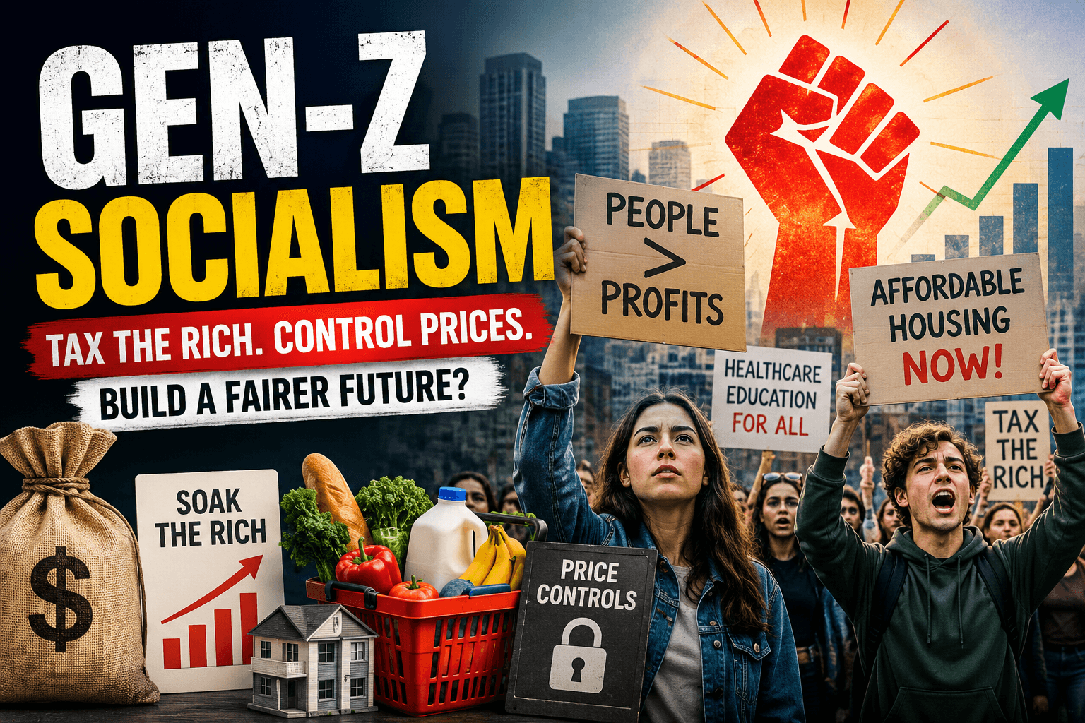 Gen-Z Socialism: Why Young Voters Are Calling to ‘Tax the Rich’ Again