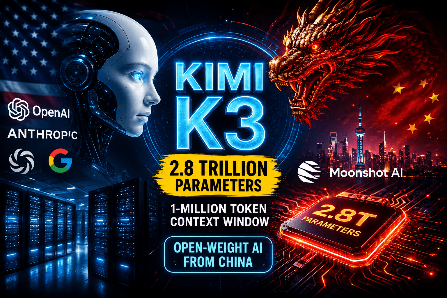 Kimi K3 Explained: China's 2.8-Trillion-Parameter AI Takes on GPT-5.6 and Claude in the Open Model Race - Insights Integration