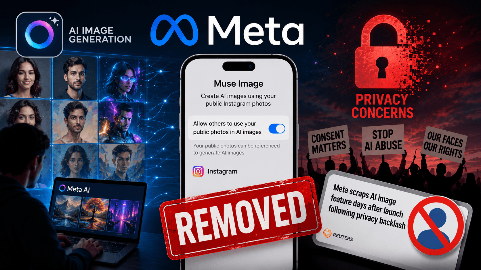 Meta’s Muse Image AI Sparks Privacy Backlash: Why the Company Pulled Its New Feature Within Days