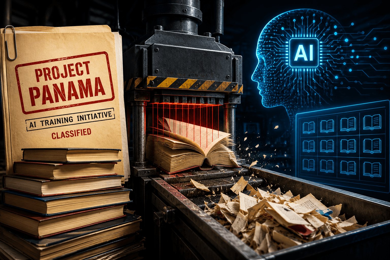 Project Panama: Why an AI Company Bought and Destroyed Millions of Books