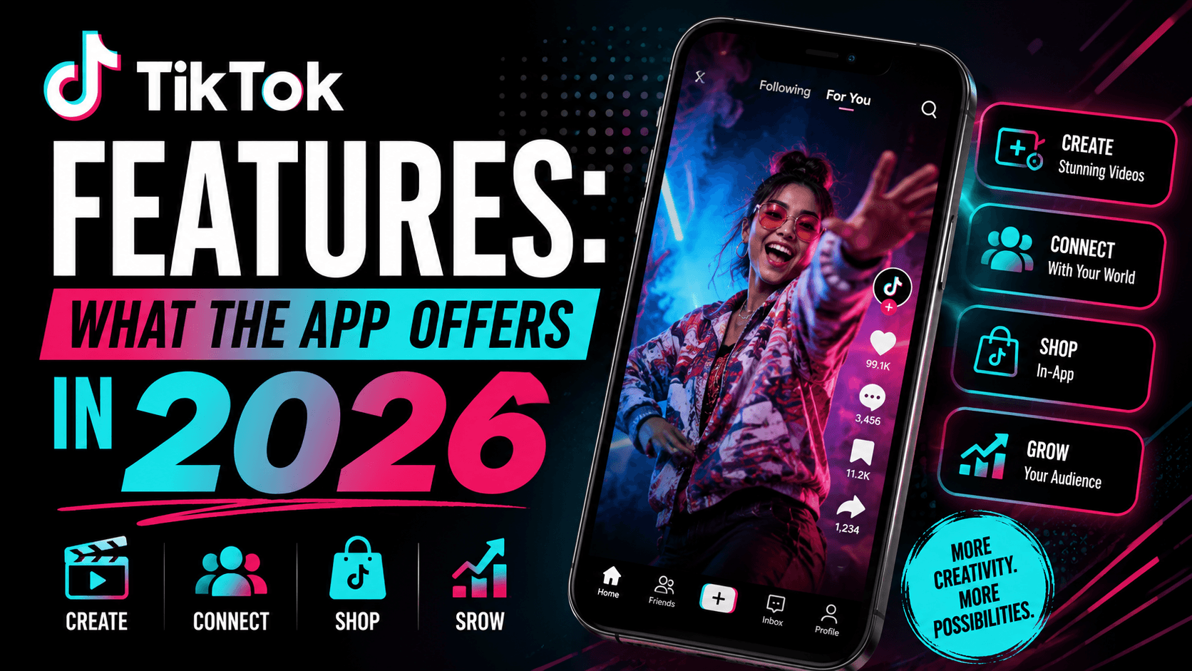 TikTok Features: What the App Offers in 2026