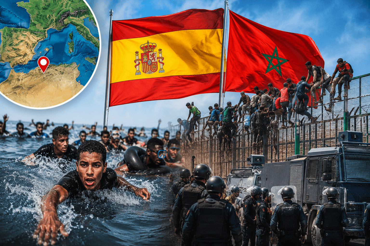 Ceuta Border Crisis 2026: Why 49,000 Migrants Crossed Into Spain in Just One Day