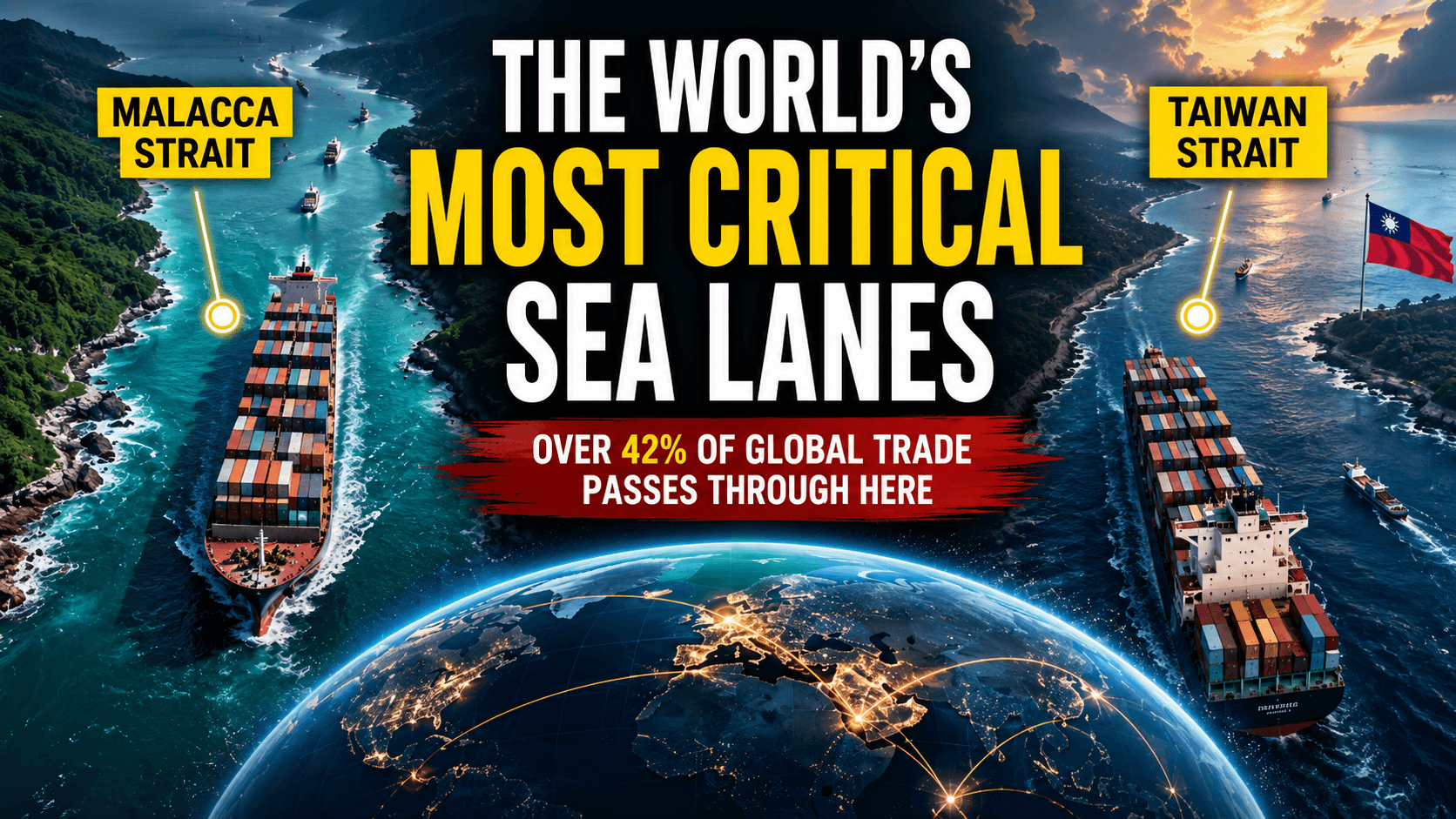 The World's Most Critical Chokepoints: Why the Malacca and Taiwan Straits Matter More Than Ever