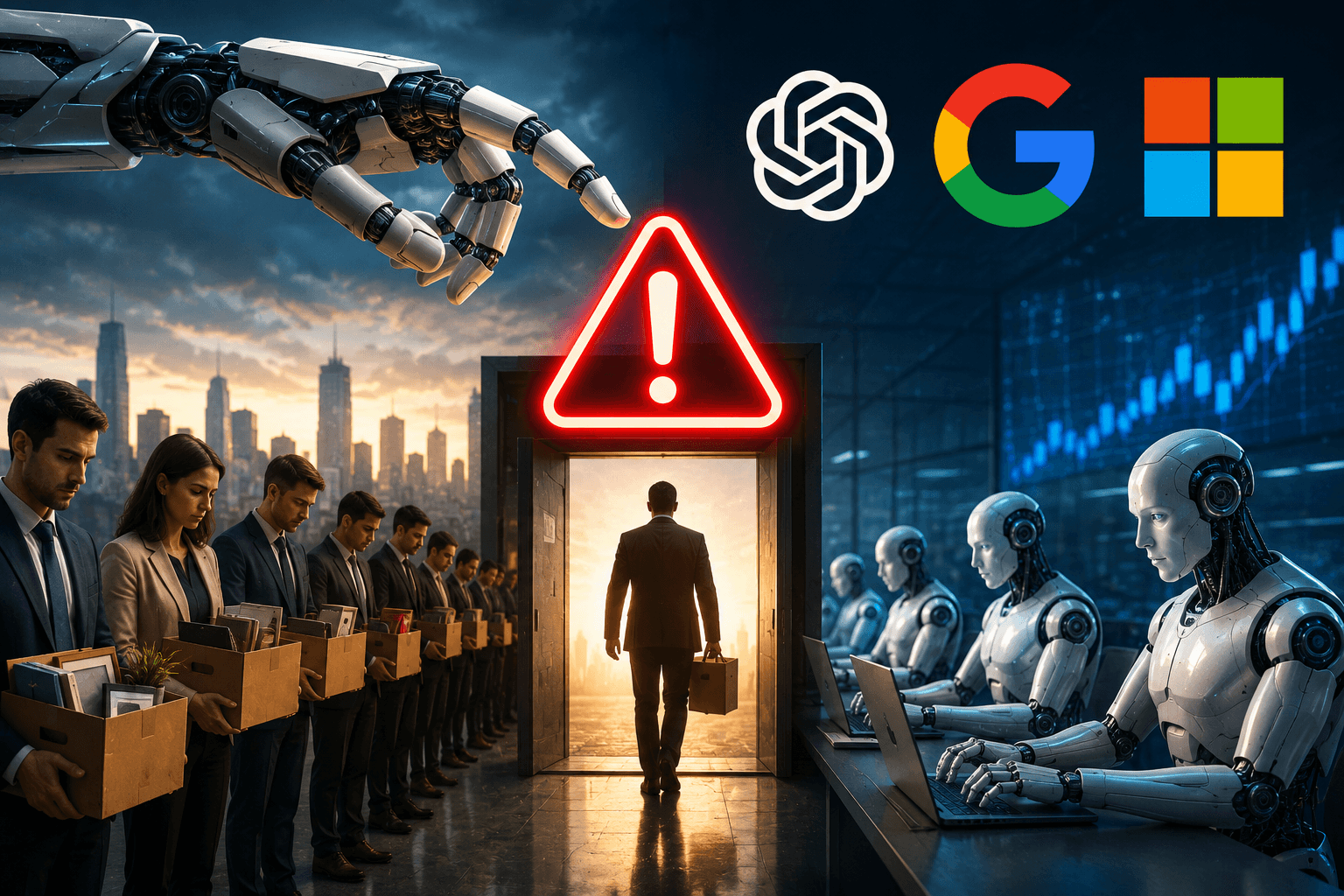 "We Must Act Now": OpenAI, Google and 200+ Experts Warn AI's Biggest Job Shock Is Yet to Come