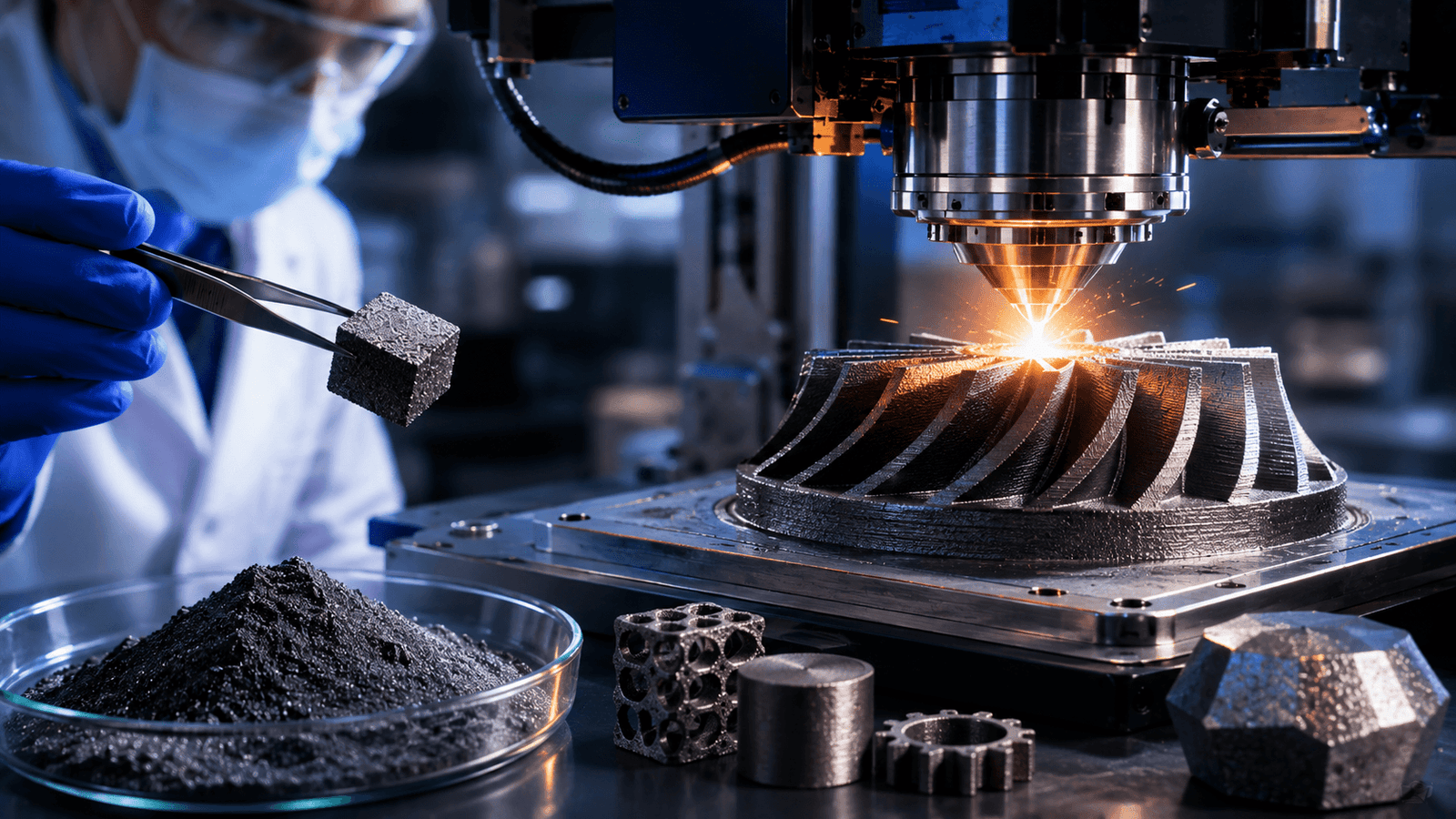Breakthrough: Scientists 3D Print Ultra-Hard Tungsten Carbide With Less Waste