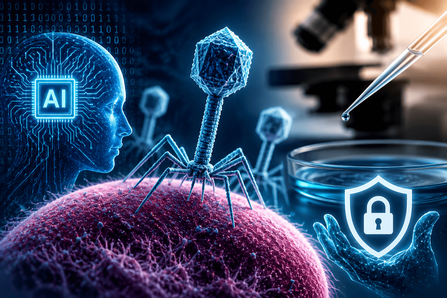 AI-Designed Viruses: A Medical Breakthrough That Also Raises Global Biosecurity Questions