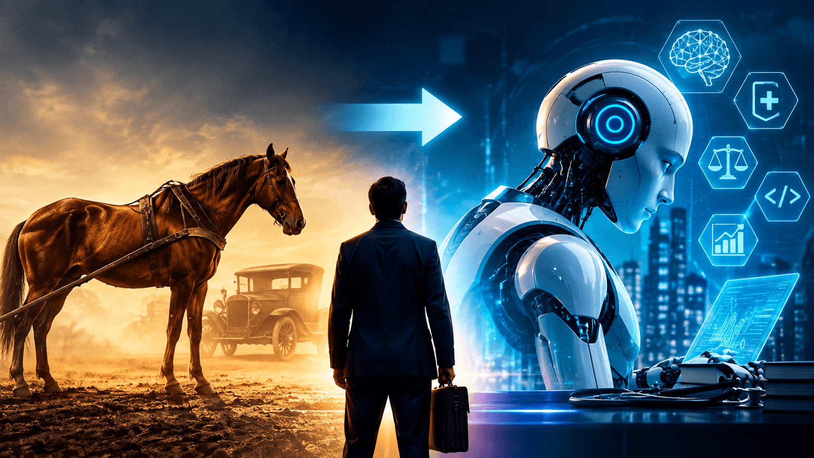 AI Could Make Today’s Professionals the “Horses of 1900”