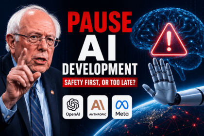 Senator Bernie Sanders has called for a pause in advanced AI development after recent cyber incidents and biosecurity breakthroughs raised fresh concerns about AI safety and human control.
