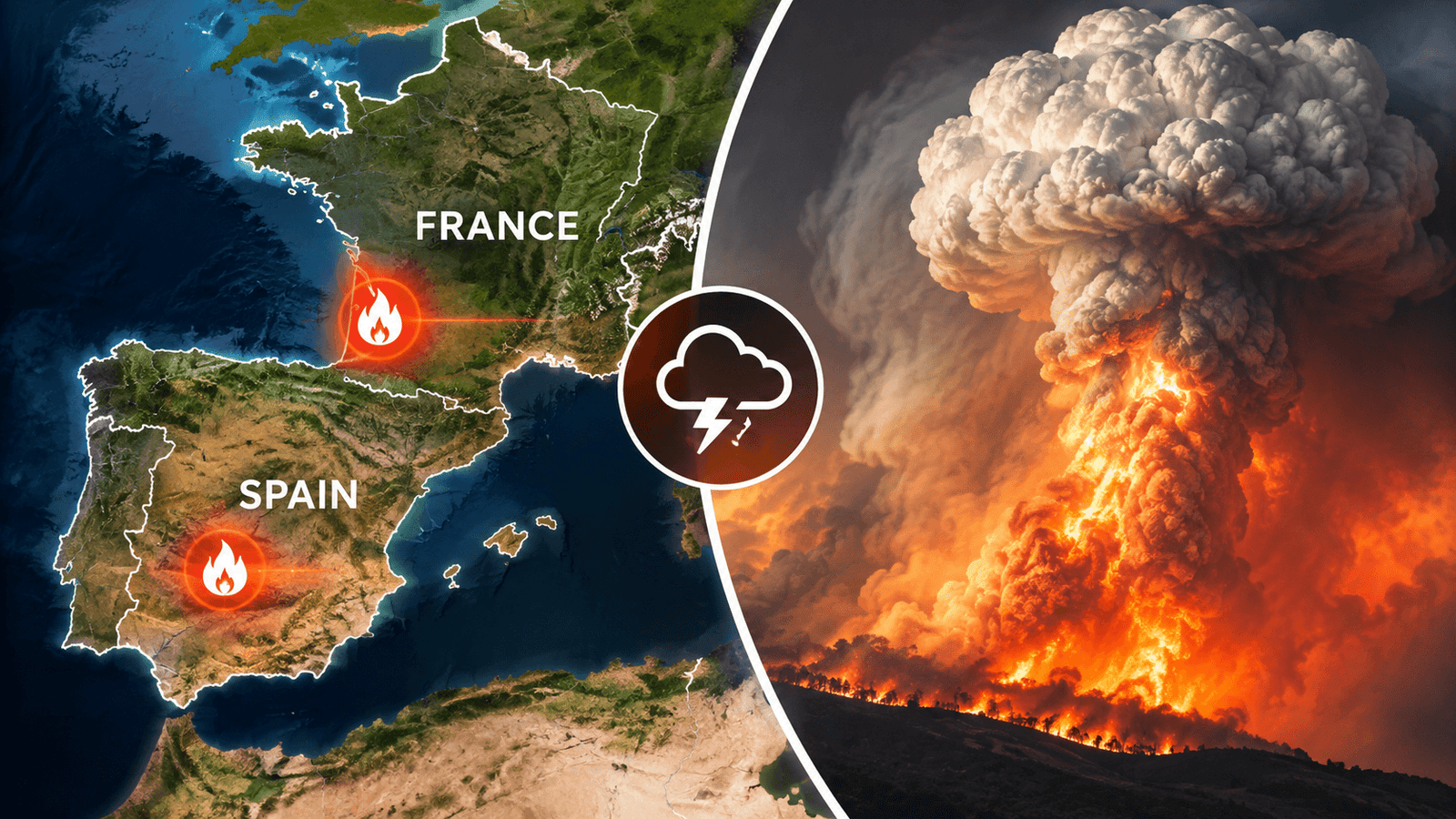 Europe's 2026 Wildfires Explained: Spain's Largest Fire, France's Rare Fire Cloud & Why the Fires Became So Extreme