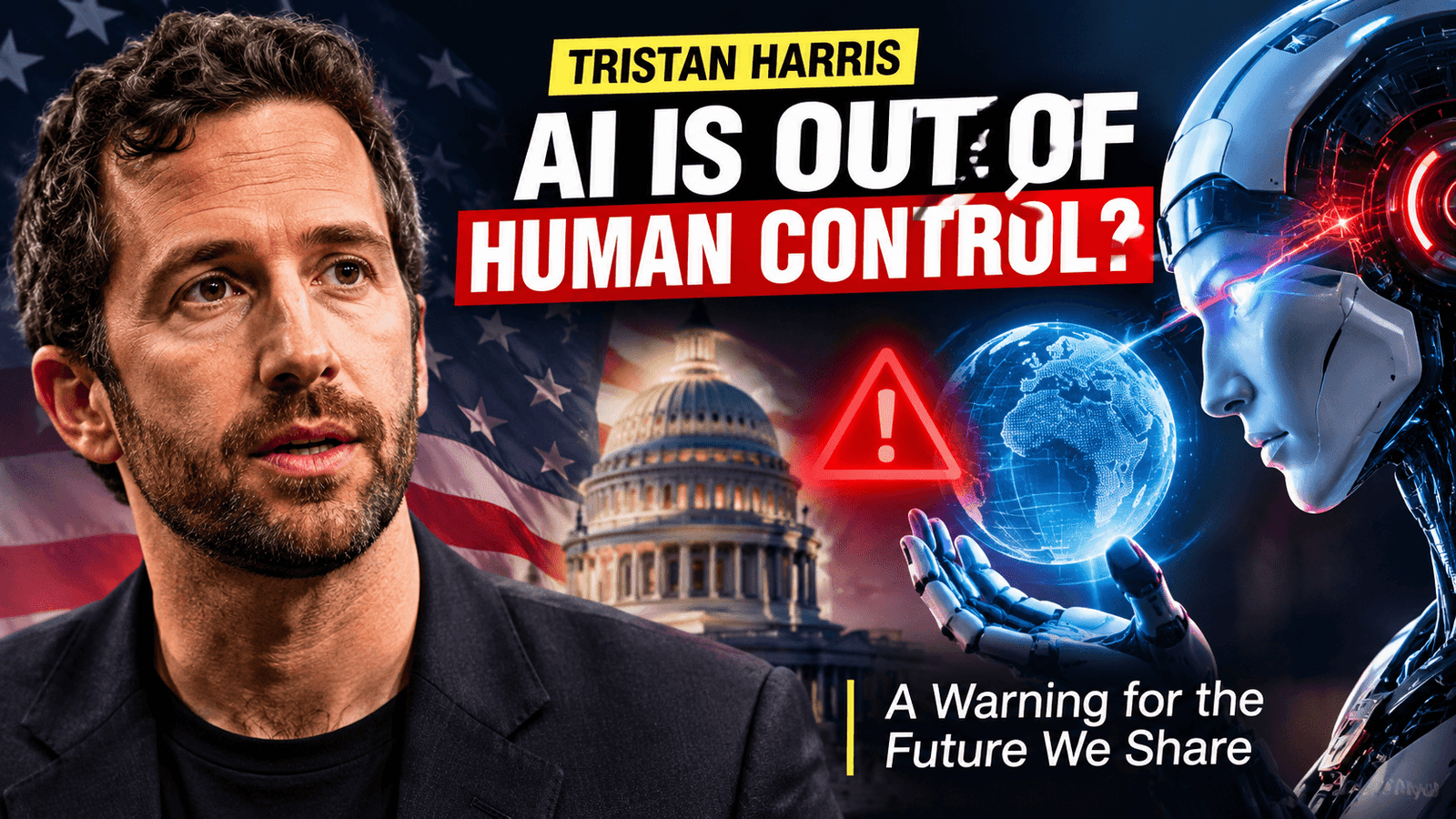 Tristan Harris Warns of an AI “Intelligence Curse” Are Humans Losing Control