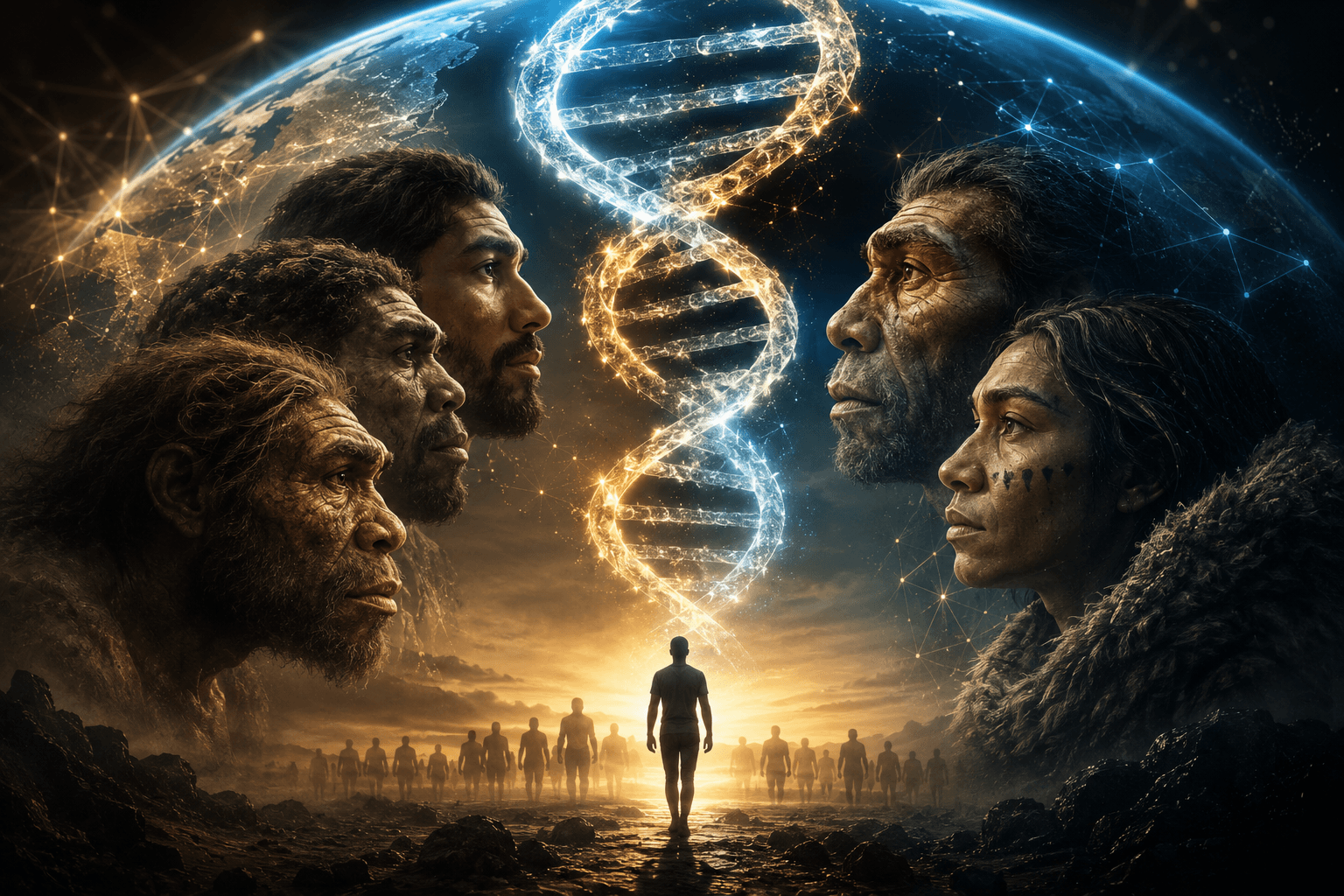 Ghost Ancestors Found in Human DNA: Hidden Ancient Relatives Rewrite Human Evolution