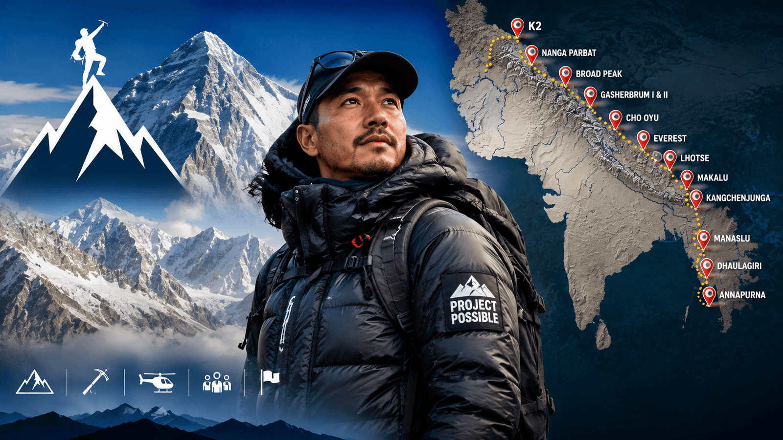 Project Possible Explained: How Nimsdai Purja Climbed All 14 Eight-Thousanders in Record Time