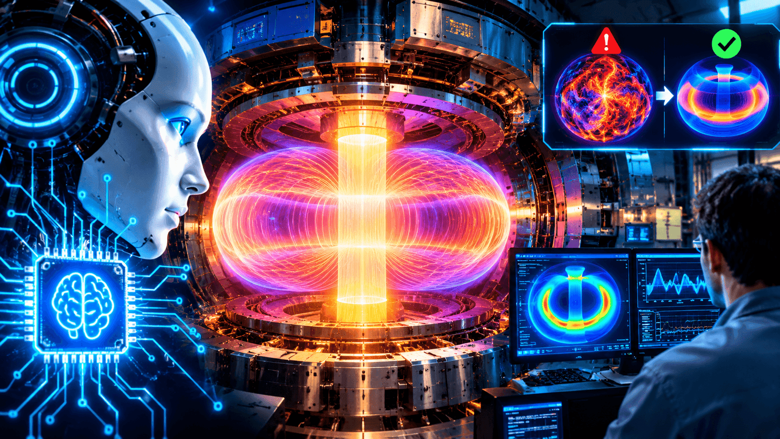 AI Fusion Plasma Control: Princeton’s PACMAN AI Makes Fusion Experiments Safer