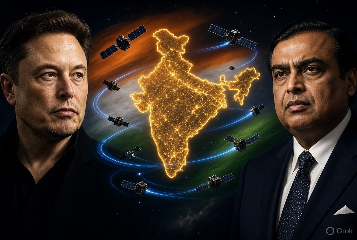 “Dear Prime Minister Ambani”: Elon Musk Escalates Starlink Battle